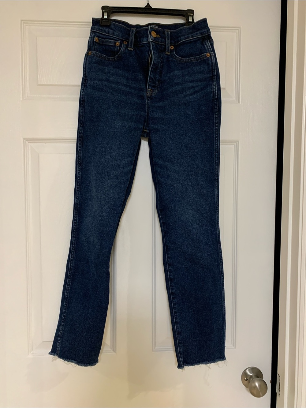 J. Crew Dark Indigo Straight-Leg Women's Jeans